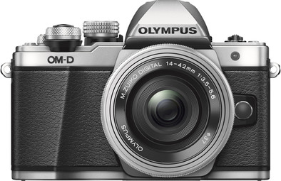 Olympus OM-D E-M10 Mark II Zilver + 14-42mm EZ is nooit meer leverbaar