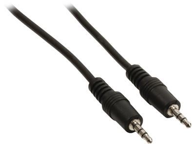 Veripart 3,5 mm naar 3,5 mm 1,5 meter zwart is nooit meer leverbaar
