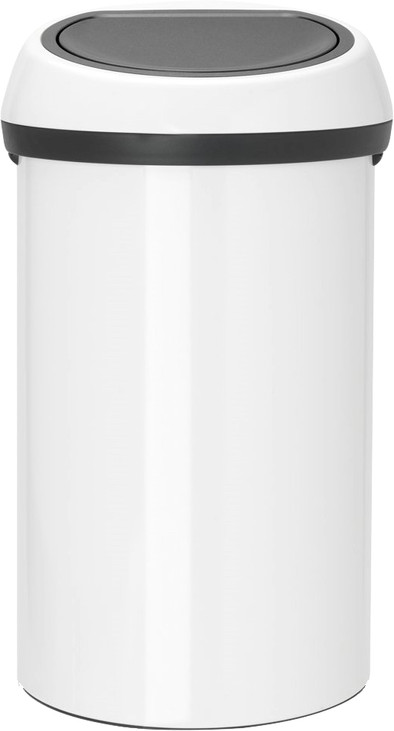 Brabantia Touch Bin 60 Liter White is nooit meer leverbaar