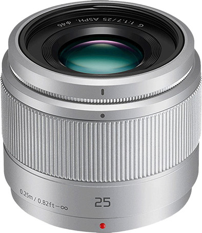 Le produit Panasonic Lumix G 25 mm f&#x2F;1.7 ASPH Argent ne sera plus jamais disponible