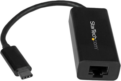 Startech USB-C naar gigabit netwerkadapter zwart is nooit meer leverbaar