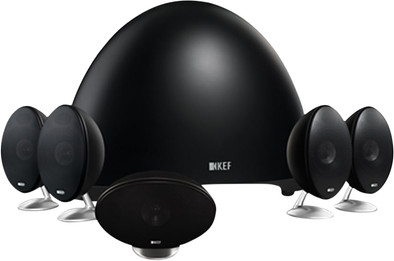 KEF E305 Zwart (set) is nooit meer leverbaar