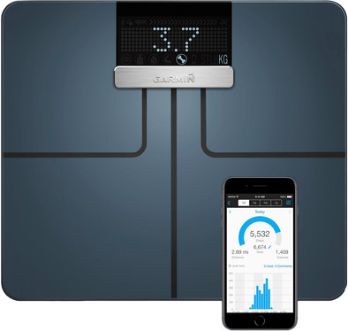 Garmin Index Smart Scale Zwart is nooit meer leverbaar