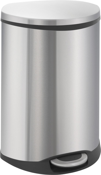 EKO Shell Recycling Bin 22 + 22 Liter Mat RVS is nooit meer leverbaar