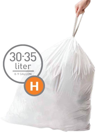 Simplehuman Trash Bags Code H - 30-35L (60 units) is no longer available