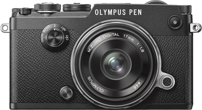 Olympus PEN-F Black 17mm