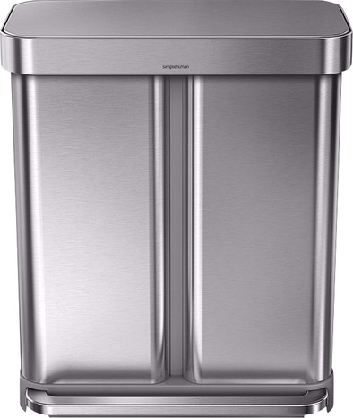Simplehuman Rectangular Liner Pocket 24L + 34L Stainless Steel is no longer available