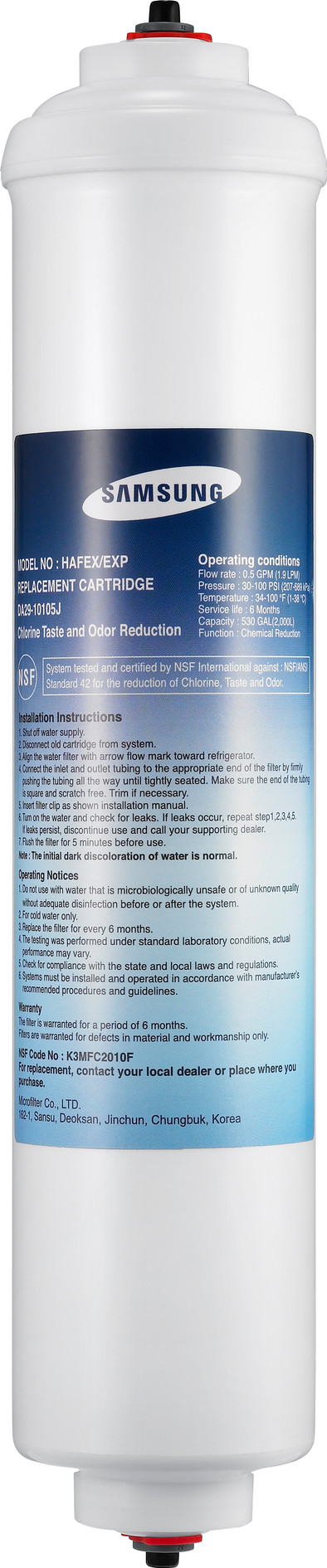Samsung HAFEX&#x2F;EXP waterfilter is nooit meer leverbaar