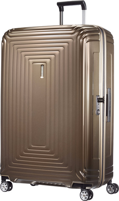 Samsonite Neopulse Spinner 81cm Metallic Sand is nooit meer leverbaar