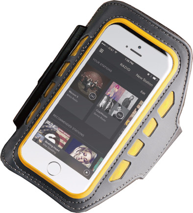 BeHello LED Sportsarmband XXL Geel is nooit meer leverbaar