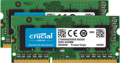 Crucial Standard 16GB SODIMM DDR3L-1600 2x 8GB is no longer available