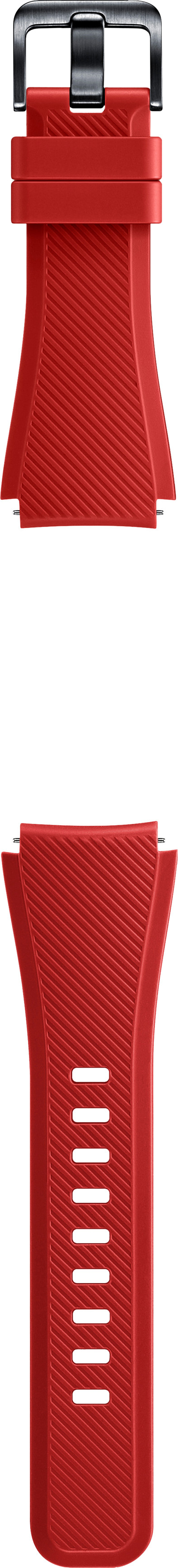 Samsung Gear S3 Silicon Band Orange Red is nooit meer leverbaar