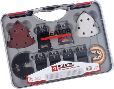 Kreator KRT990050 Multitool Accessoireset is nooit meer leverbaar