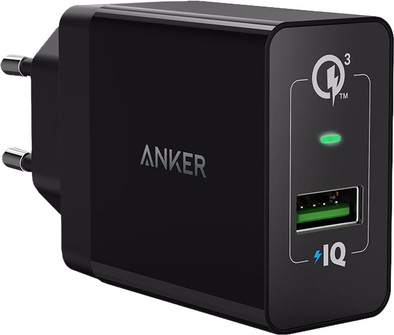 Anker PowerPort+1 Charger without Cable 18W Quick Charge 3.0 Black is no longer available