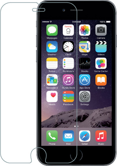 Azuri Apple iPhone 6/6s Screenprotector Gehard Glas is nooit meer leverbaar