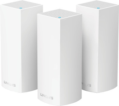Linksys Velop tri-band Mesh Wifi (3-pack wit) is nooit meer leverbaar