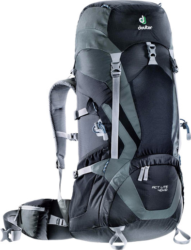 Deuter ACT Lite 40 + 10L Black/Granite is nooit meer leverbaar