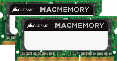 Corsair Apple Mac 16GB DDR3 SODIMM 1333 MHz (2x8GB) is nooit meer leverbaar