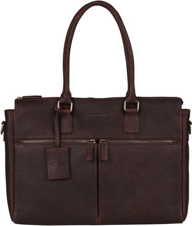 Burkely Antique Avery Laptoptas 15,6" Bruin is nooit meer leverbaar