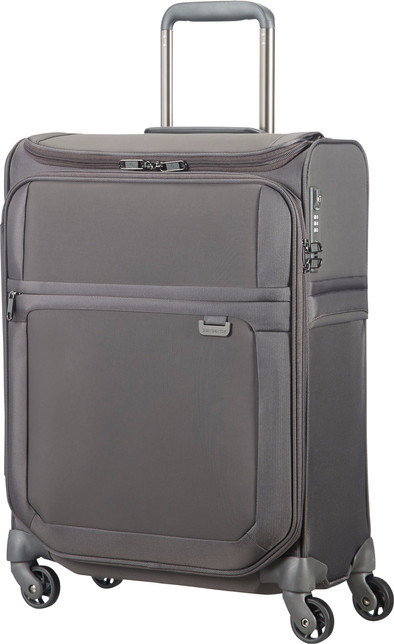 Samsonite Uplite Spinner 55cm Toppocket Grey is nooit meer leverbaar