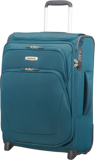 Samsonite Spark SNG Expandable Upright Toppocket 55cm Petrol Blue is nooit meer leverbaar