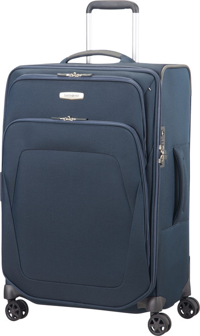 Samsonite Spark SNG Expandable Spinner 67cm Blue is nooit meer leverbaar