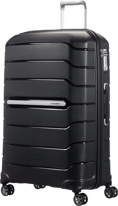 Samsonite Flux Expandable Spinner 75cm Black is nooit meer leverbaar