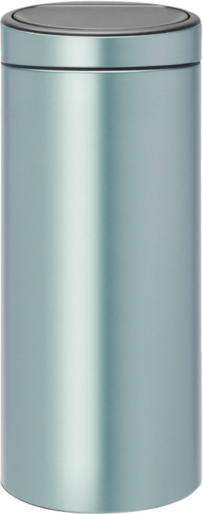 Brabantia Touch Bin 30 Liter Metallic Mint is nooit meer leverbaar