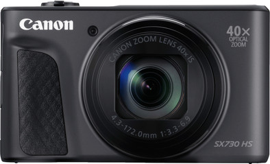 動作品　Canon PowerShot SX730HS デジタルカメラ Canon Powershot SX730HS Zwart | Coolblue | Compactcamera's