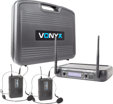 Vonyx WM73H (set met 2 headset microfoons) is nooit meer leverbaar