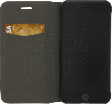 Azuri Booklet Ultra Thin Apple iPhone 7/8 Book Case Zwart is nooit meer leverbaar