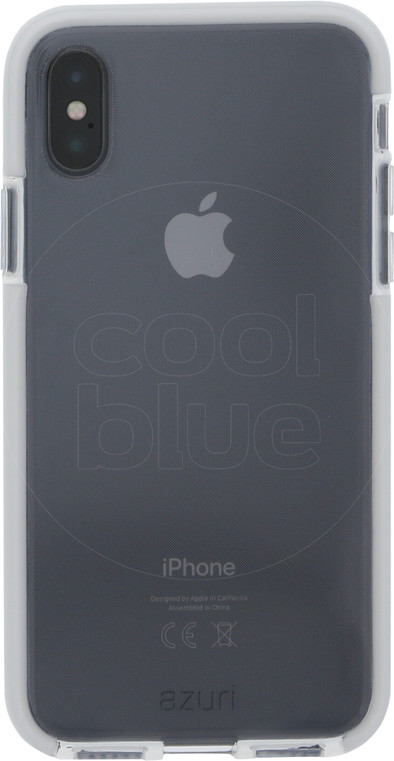 Azuri Flexible Bumper Apple iPhone X Back Cover White is no longer available