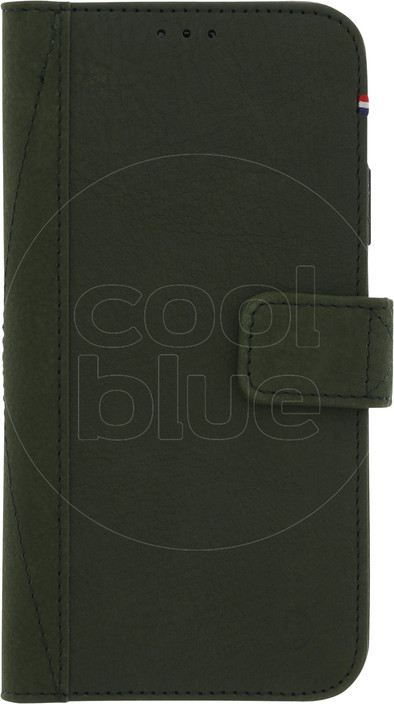 Decoded Leather Wallet Apple iPhone X/Xs Book Case Groen is nooit meer leverbaar