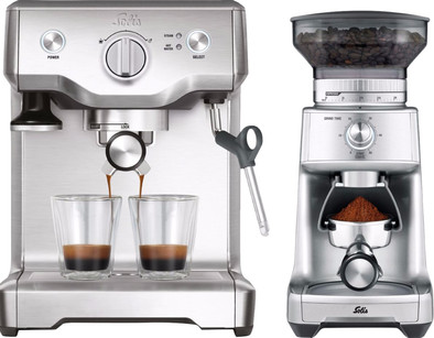 Solis Barista Perfect Pro 118 + Caffissima coffee grinder is no longer available