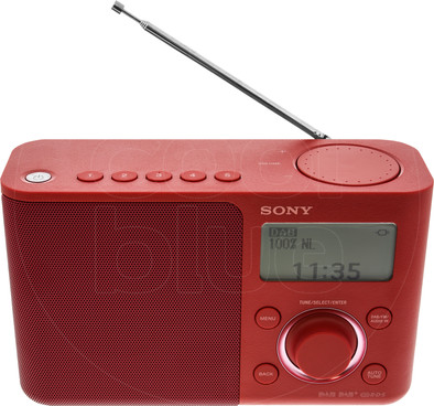 Sony XDR-S61D Rood is nooit meer leverbaar