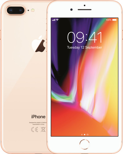 Apple iPhone 8 Plus 64GB Goud is nooit meer leverbaar