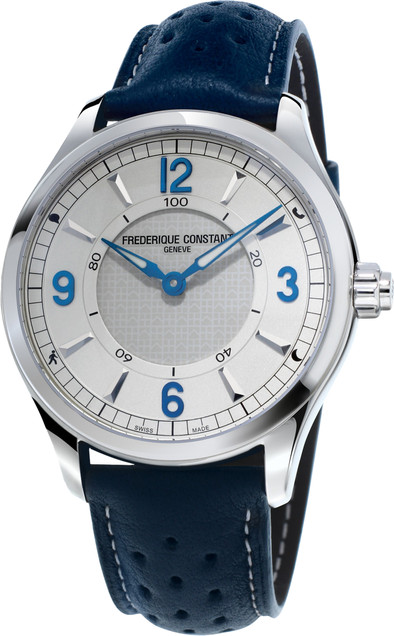 Frederique Constant Horological Wit/Blauw is nooit meer leverbaar