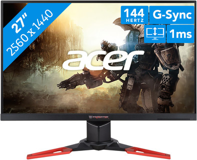 Acer Predator XB271HUAbmiprz is nooit meer leverbaar