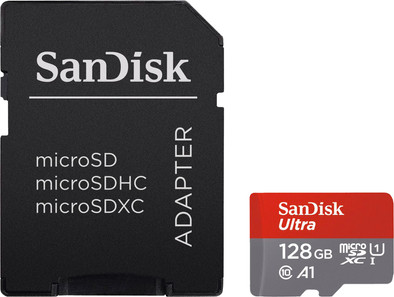 SanDisk MicroSDXC Ultra 128GB 120MB&#x2F;s CL10 A1 UHS-1 + SD Adapter is no longer available