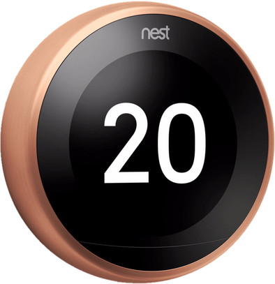 Google Nest Thermostaat Koper is nooit meer leverbaar