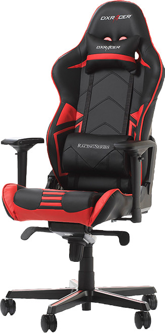 DXRacer RACING PRO Gaming Chair Zwart/Rood is nooit meer leverbaar