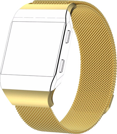 Le produit Just in Case Fitbit Ionic Bracelet de montre Milanais Or L ne sera plus jamais disponible