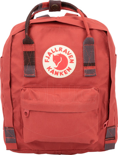 Fjällräven Kånken Mini Deep Red-Random Blocked 7L Children's Backpack