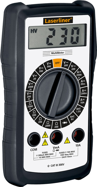 Laserliner MultiMeter is nooit meer leverbaar
