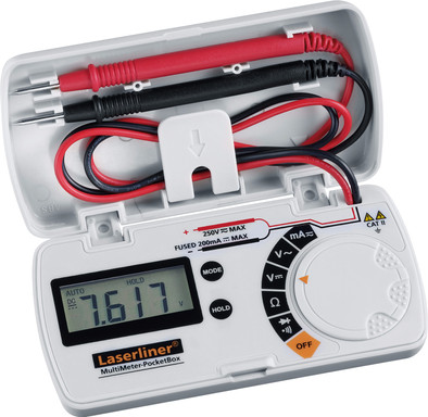 Laserliner MultiMeter-PocketBox is nooit meer leverbaar