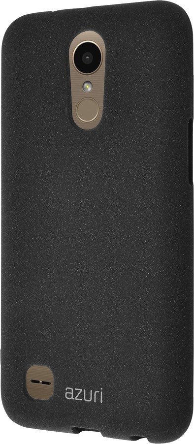 Azuri Flexible Sand LG K10 (2017) Back Cover Zwart is nooit meer leverbaar