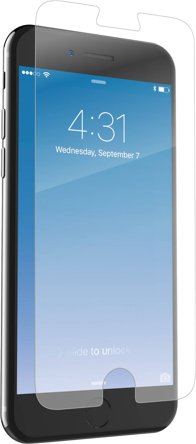 InvisibleShield Case Friendly Apple iPhone 6/6s/7/8 Screenprotector Glas is nooit meer leverbaar