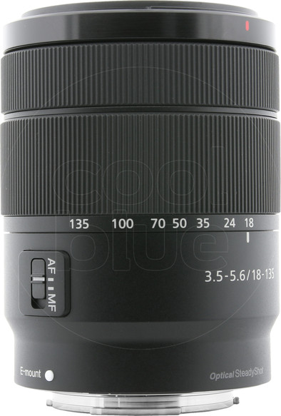 Sony SEL 18-135mm f/3.5-5.6 OSS is nooit meer leverbaar