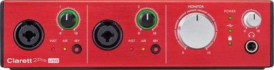 Focusrite Clarett 2Pre USB is nooit meer leverbaar