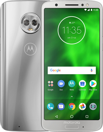 Motorola Moto G6 Zilver is nooit meer leverbaar